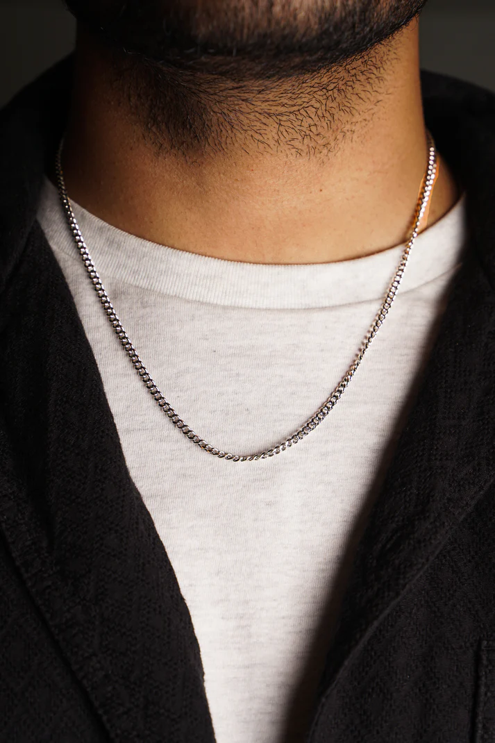 Curb Chain - Silver - Image 2