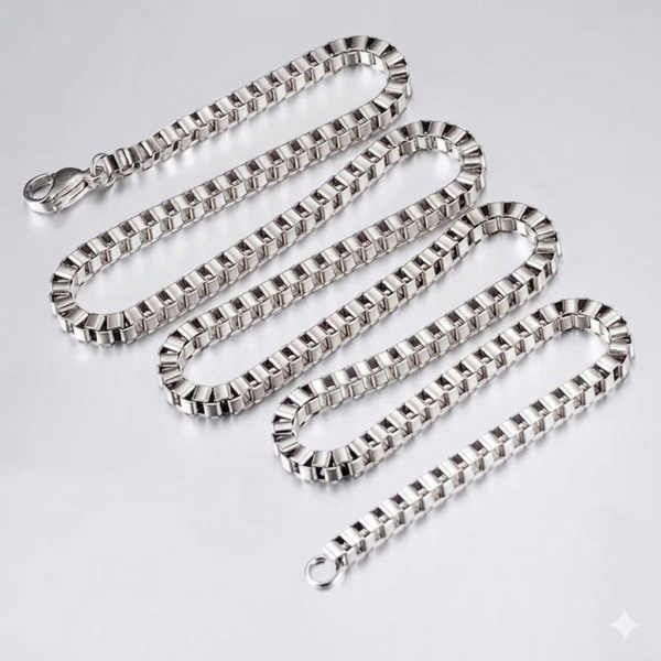 Box Chain - Silver