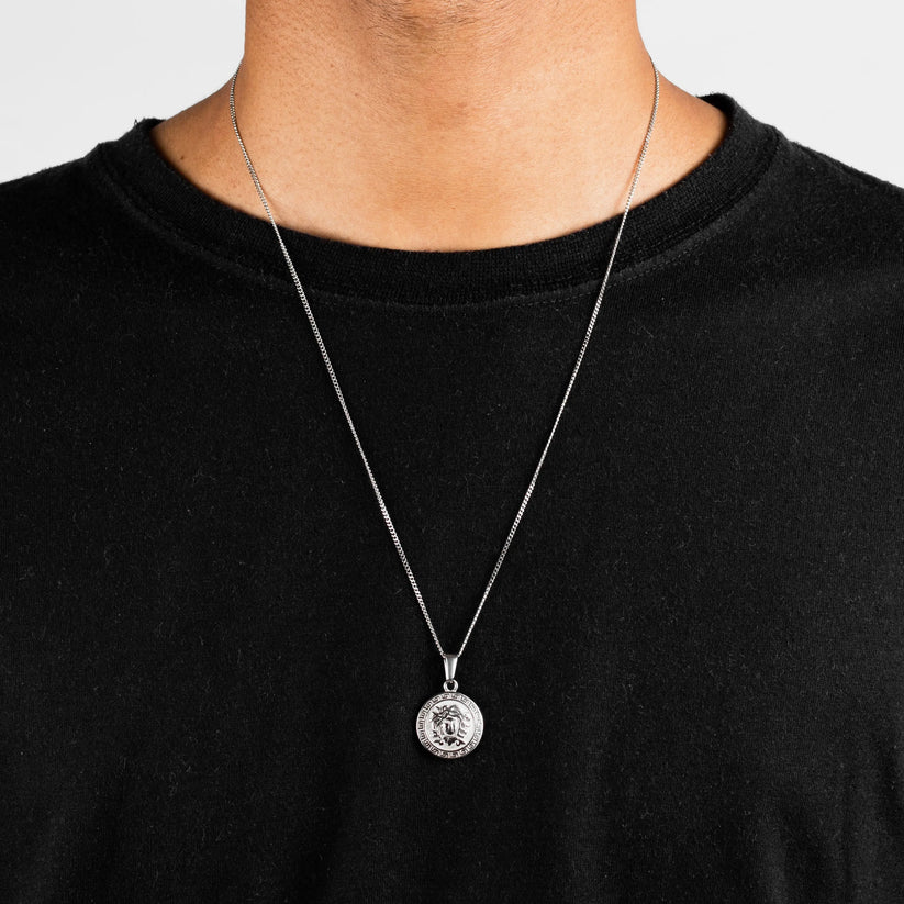 Medusa Pendant - Silver - Image 2