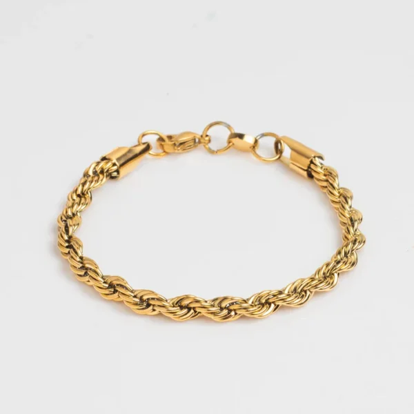 Rope Chain Bracelet - Gold