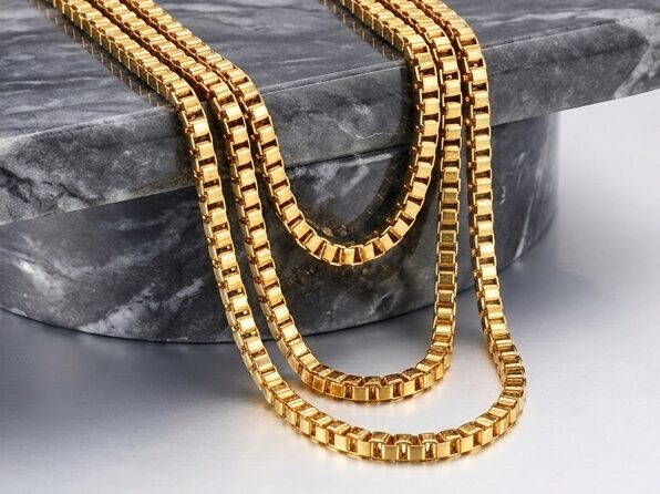 Box Chain - Gold - Image 1