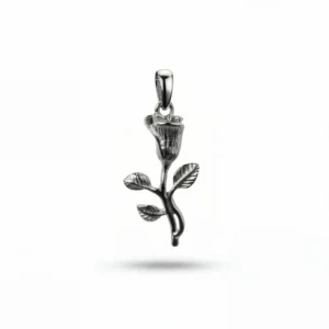 Rose Pendant Silver