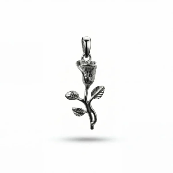 Rose Pendant Silver