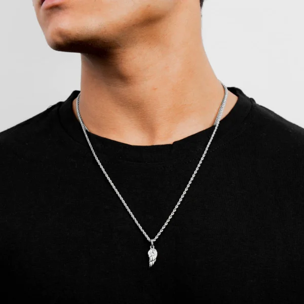 Wing Pendant (Silver) - Image 2